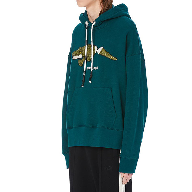 Men's PALM ANGELS Pattern Printing Green PMBB058E20FLE0075755