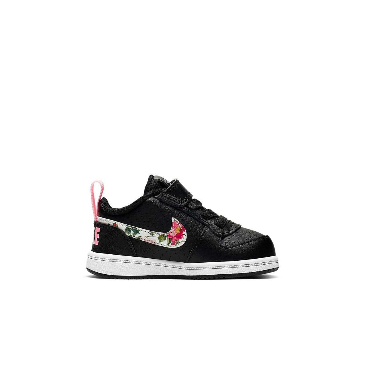 (TD) Nike Court Borough Low VF 'Black Pink' BQ7033-001