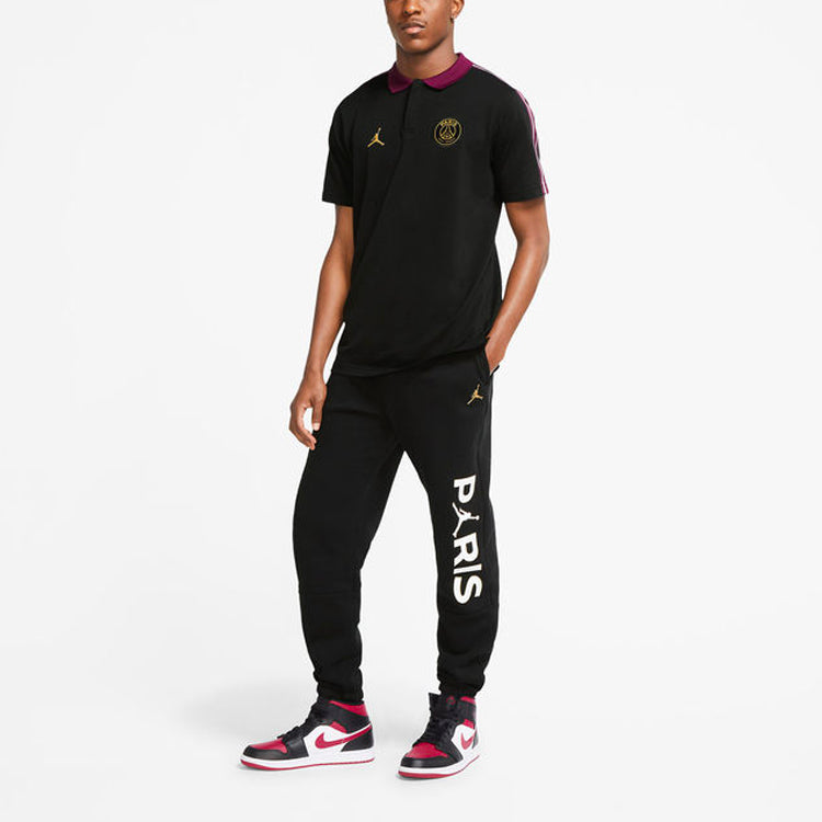 Air Jordan Paris Saint-Germain Casual Bundle Feet Long Pants Black CK9770-010