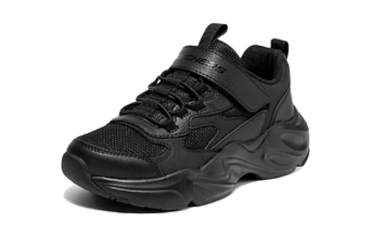 (GS) Skechers Casual Chunky Sneakers 'Black' 405204L-BBK
