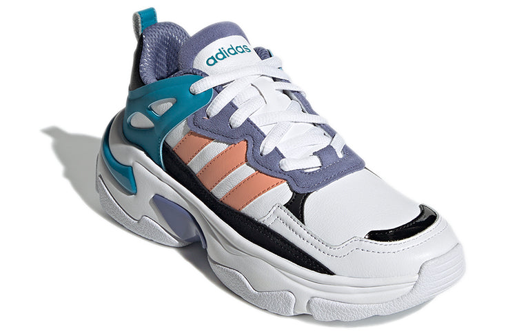 (WMNS) adidas neo Boujirun 'White Blue Purple' GW6105