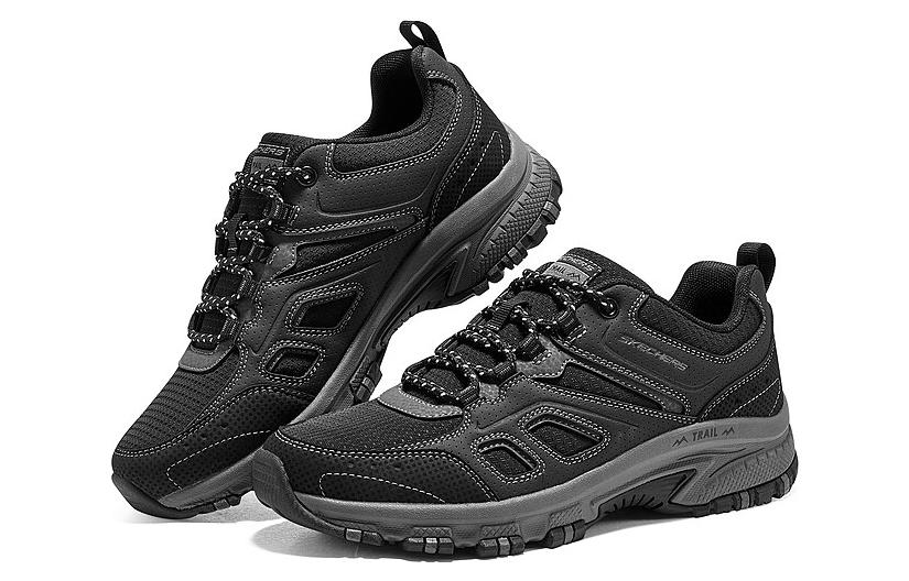 (WMNS) Skechers Hillcrest 'Black Charcoal' 180022-BKCC