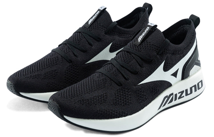 Mizuno PI Knit Low-top 'Black And White' D1GH202401