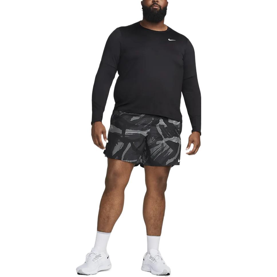 Nike Challenger Camo Shorts 'Black' DQ4727-010