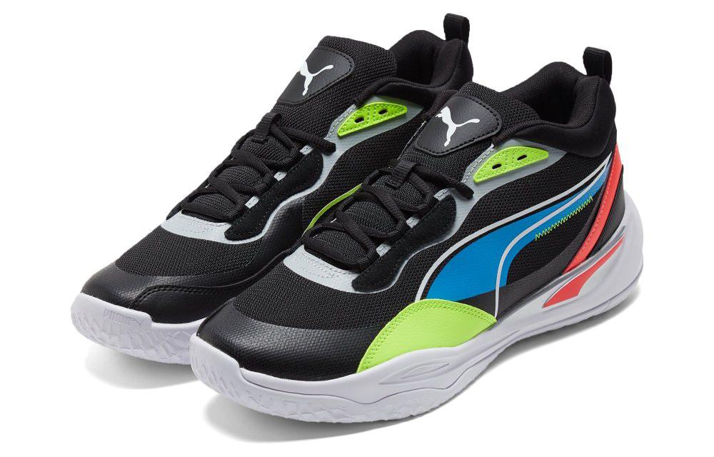 PUMA Playmaker Pro 'Jet Black Lime Squeeze' 377572-04