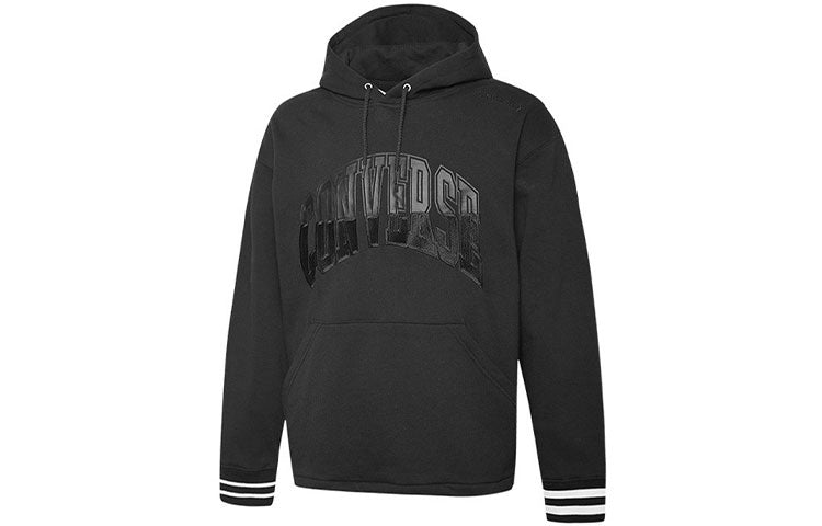 Converse Twisted Varsity Hoodie Asia Sizing 'Black' 10018358-A04