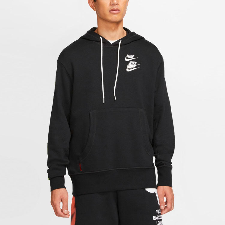 Nike Around The World Graffiti Printing autumn Unisex Black DA0932-010