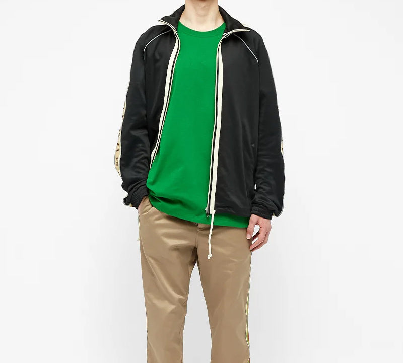 Gucci Large Logo Printed Crewneck For Men Green 565806-XJB2V-3189