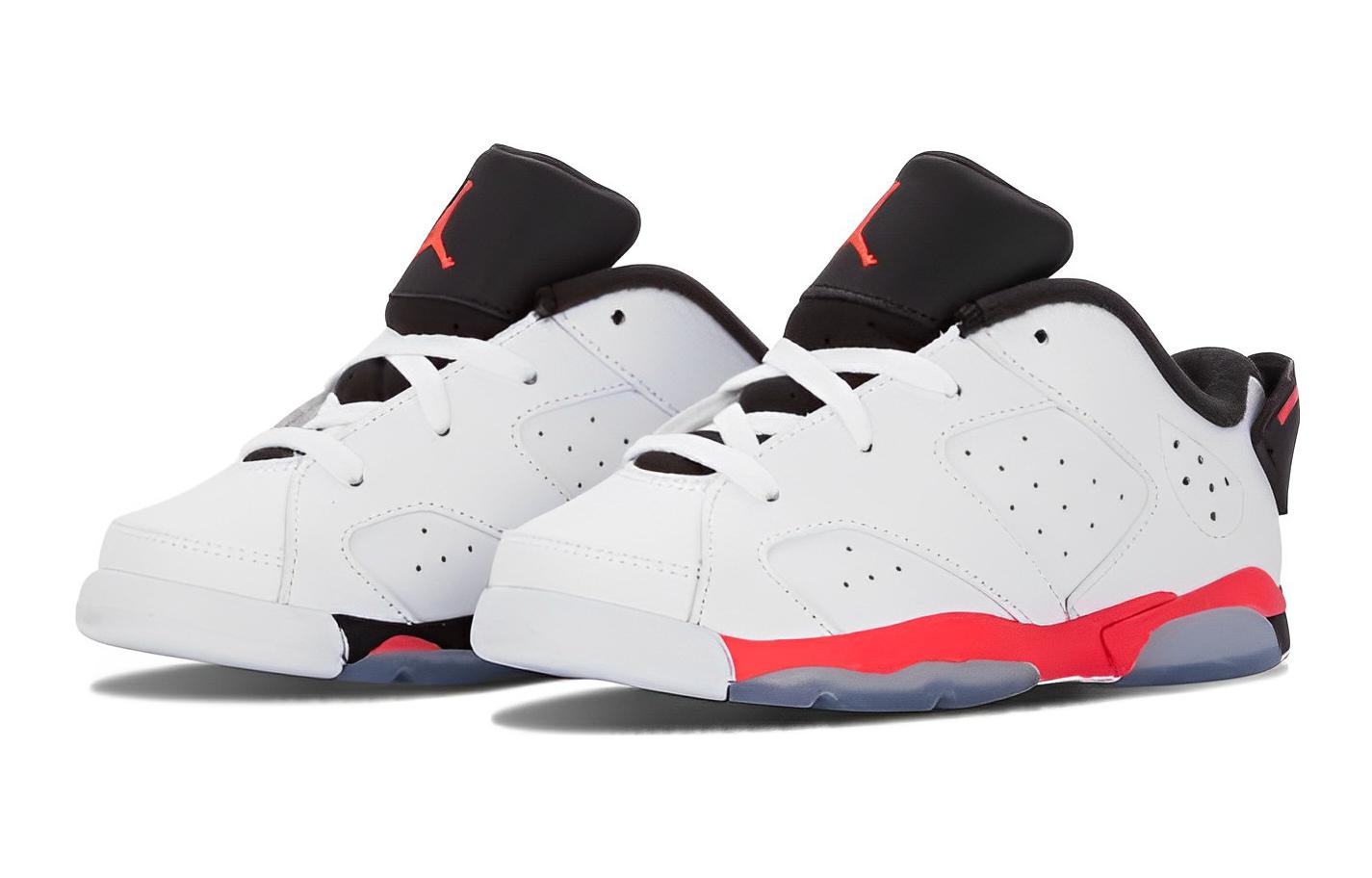 (TD) Air Jordan 6 Retro Low BT 'White Infrared' 768883-123