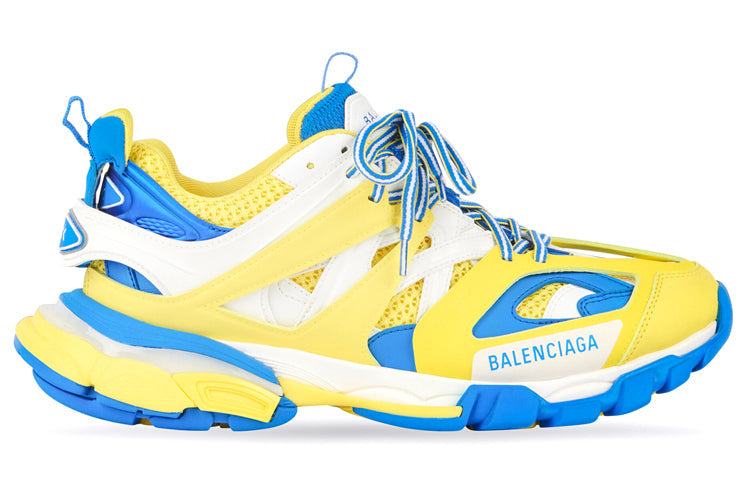 Balenciaga Track 1.0 LED Sneakers 'Yellow Blue' 555036W3AD37049