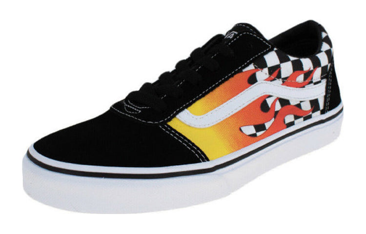 Vans Ward Low Tops Casual Skateboarding Shoes Big Boys Black VN0A38J9UK8