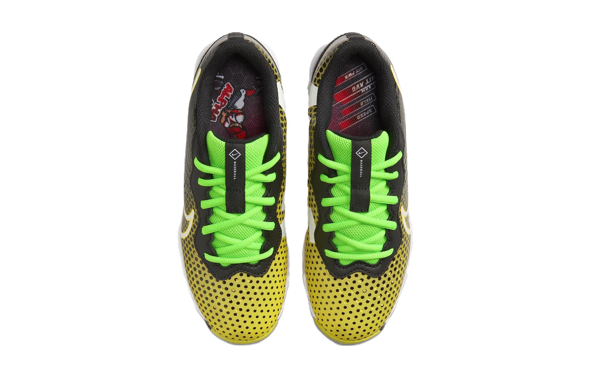 (GS) Nike Alpha Huarache 4 Keystone 'Black Opti Yellow' DJ6525-003