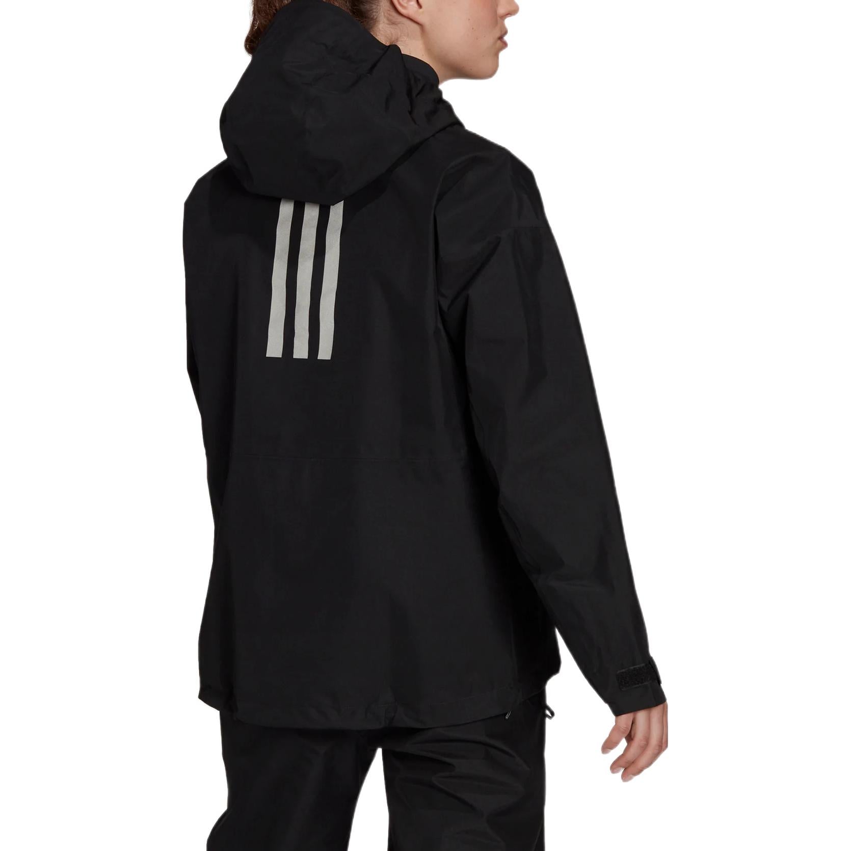 (WMNS) adidas Terrex Gore-Tex Paclite Rain Jacket Asia Sizing 'Black' GM4807