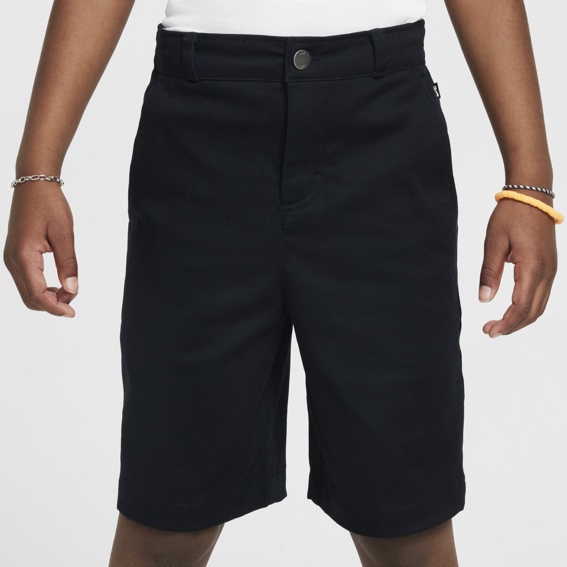 (GS) Nike SB Chino Skate Shorts 'Black' FN9217-010