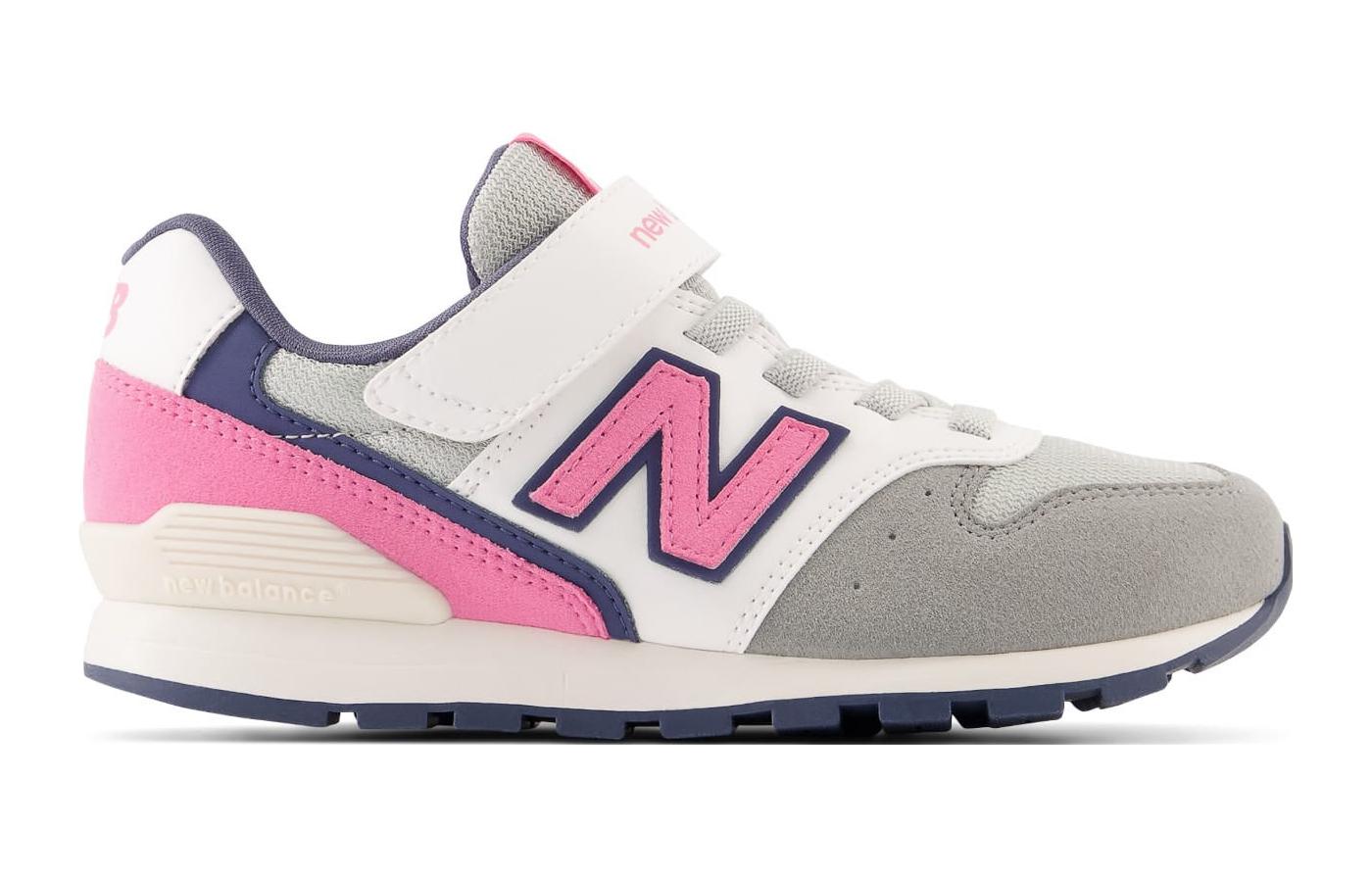 (GS) New Balance 996 Shoes 'White Grey Pink' YV996XG3