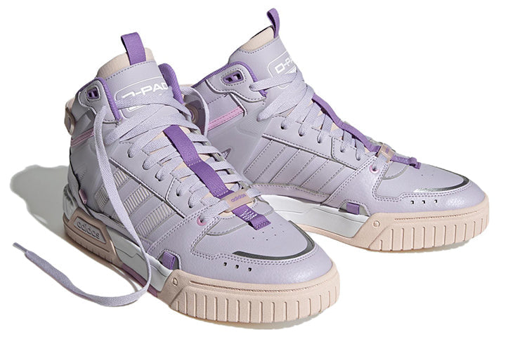 adidas Neo D-PAD Mid Tennis Shoes 'Silver Dawn' HQ4232