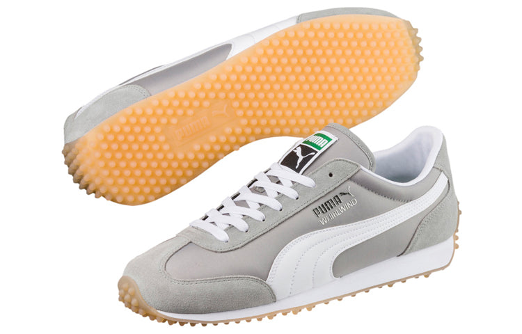 PUMA Whirlwind Classic Low Tops Retro Casual Shoe Gray 351293-89