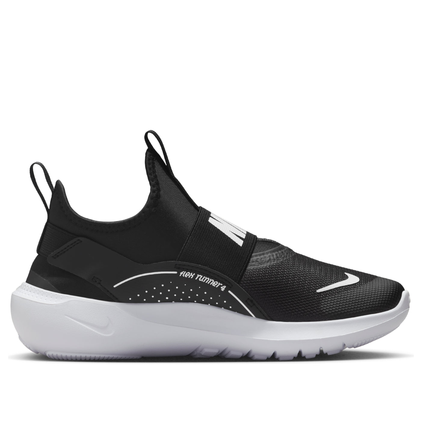 (GS) Nike Flex Runner 4 'Black White' IF2893-002