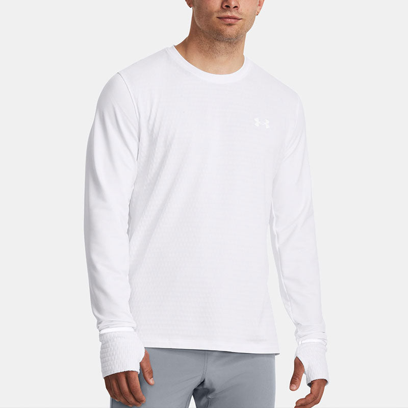 Under Armour Qualifier Long Sleeve T-shirt 'White' 1379304-100