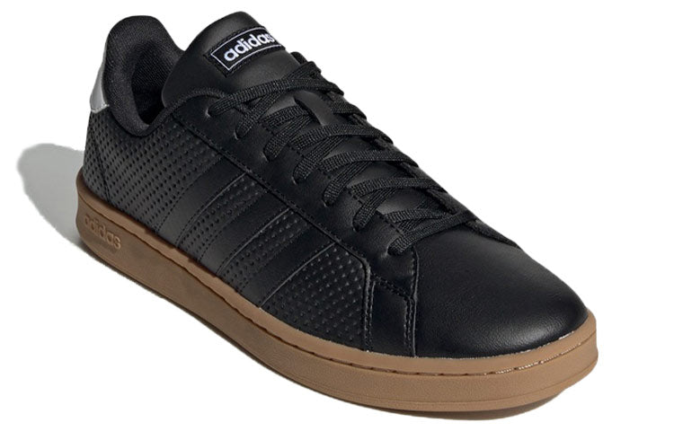 adidas neo Grand Court 'Black White Brown' EE7885