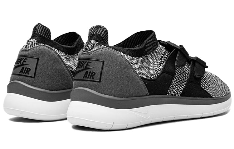Nike Air Sock Racer Flyknit 'White Black Dark Grey' 898022-100
