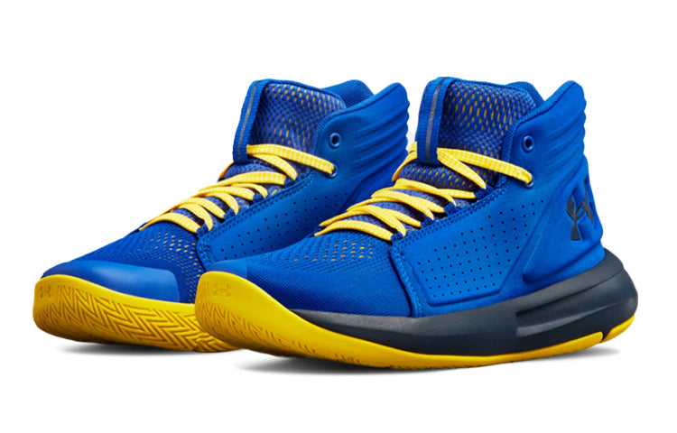 (GS) Under Armour Torch Mid 'Blue Yellow' 3020428-401