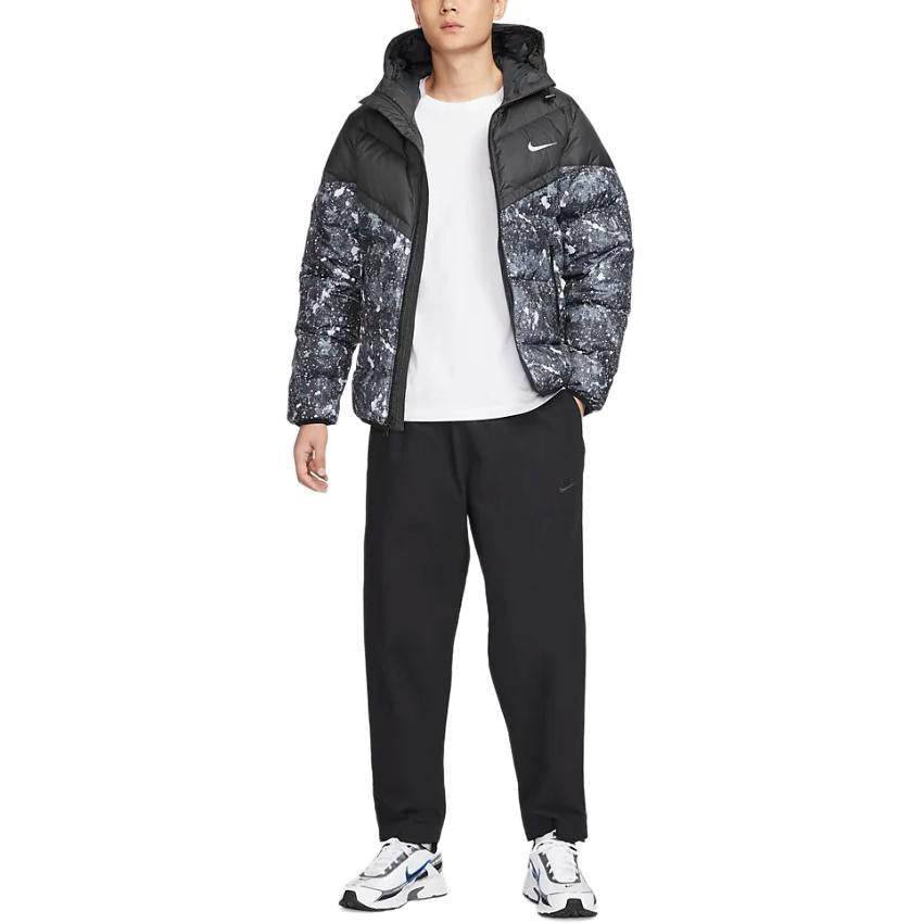 Nike Storm-FIT Windrunner Hooded Jacket 'Black White' HQ4184-010