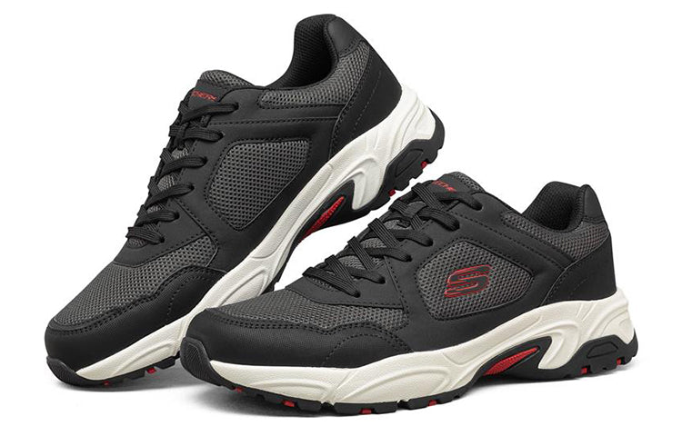Skechers Alertness Low-Running Shoes Black/Red 8790093-BKRD