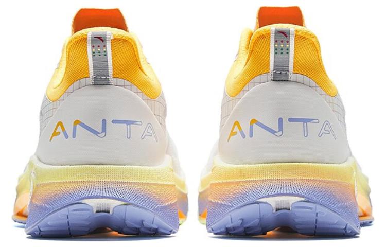 (WMNS) ANTA Mach 3.0 'Grey Orange' 122325583S-1