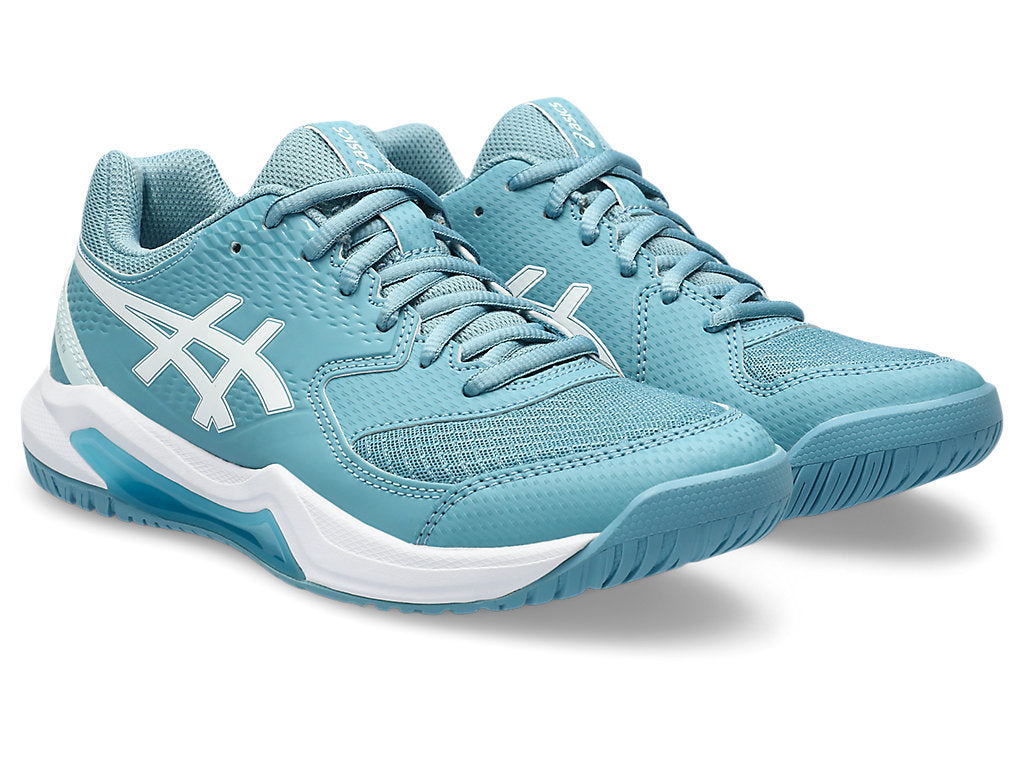 (WMNS) ASICS Gel-Dedicate 8 'Gris Blue White' 1042A237-400