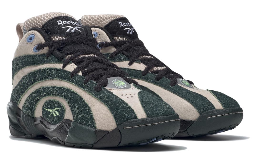 Reebok x Brain Dead Shaqnosis 'Dark Forest' GX9600