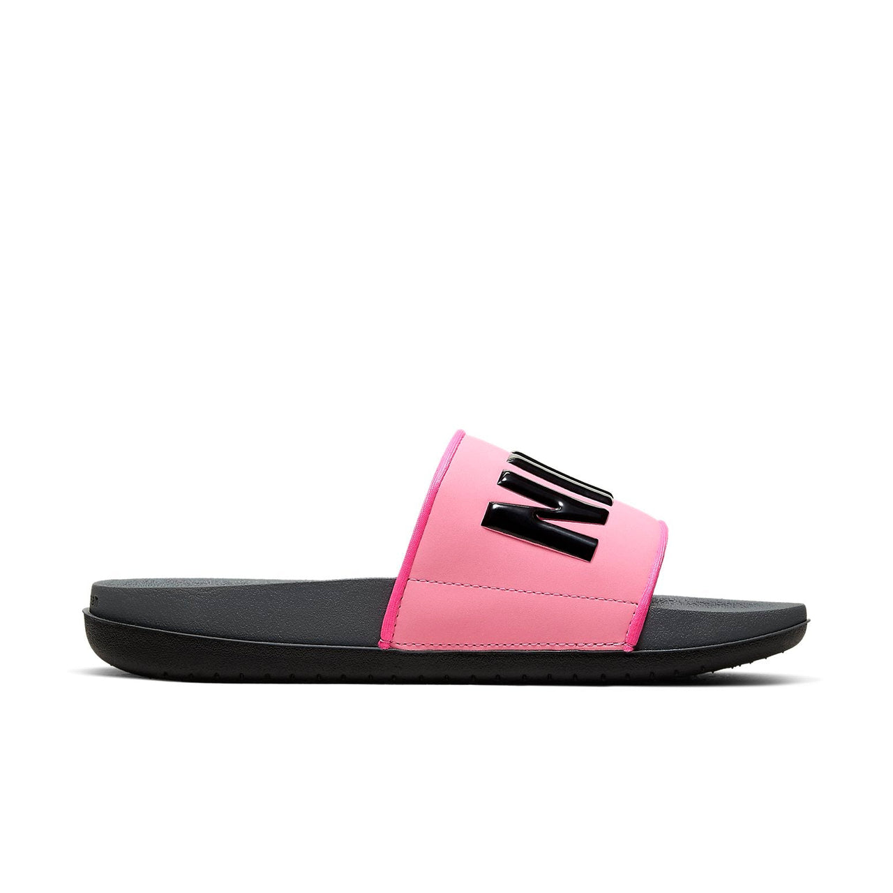 (WMNS) Nike Offcourt Slipper Black/Pink BQ4632-600