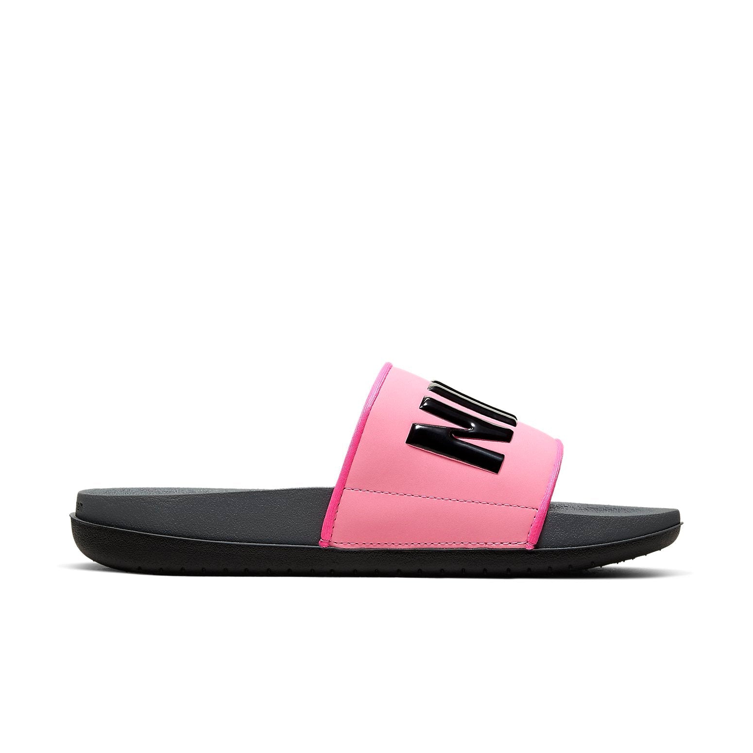 (WMNS) Nike Offcourt Slipper Black/Pink BQ4632-600