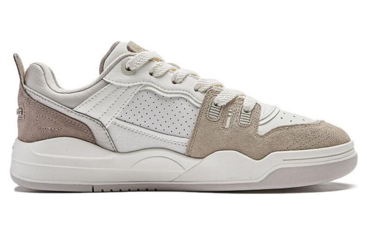 (WMNS) Li-Ning Jiangyue 'White Grey Brown' AGCT294-4