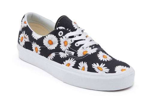 Vans Big Daisies Era Low Tops Casual Skateboarding Shoes Unisex Black VN0A38FRTOZ