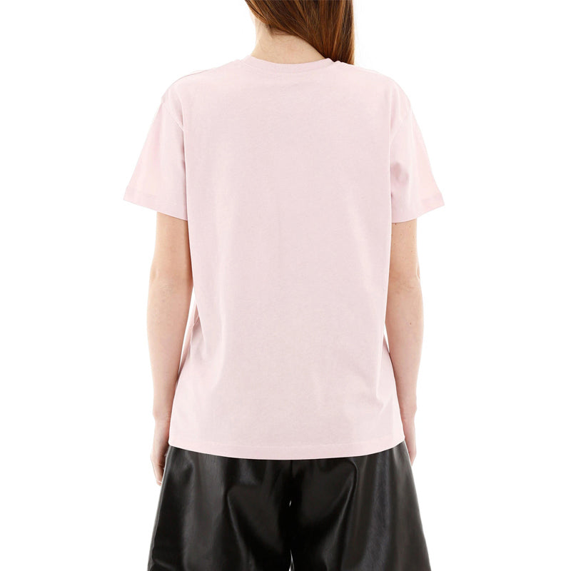 KENZO SS21 Logo Pattern Short Sleeve Pink FA52TS955937-34