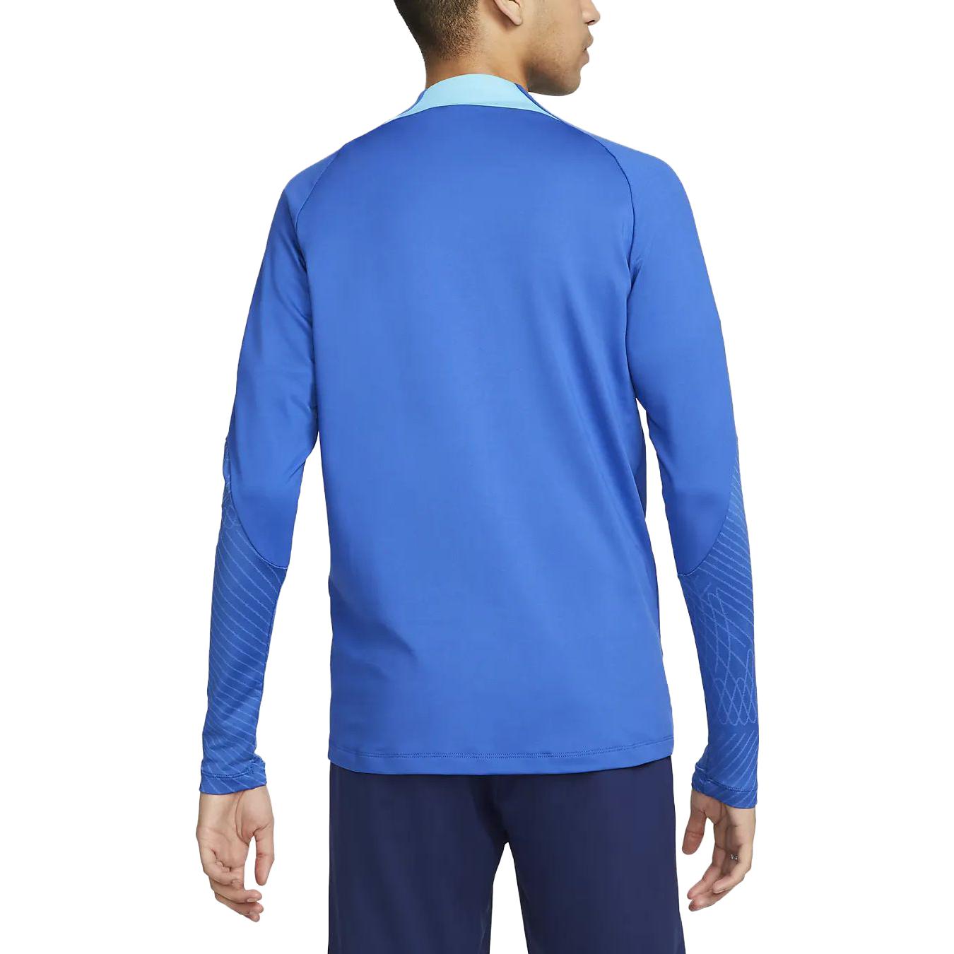 Nike England Dri-Fit Strike 1/4 Zip L/S Drill Top 'Royal Blue' DH6454-480