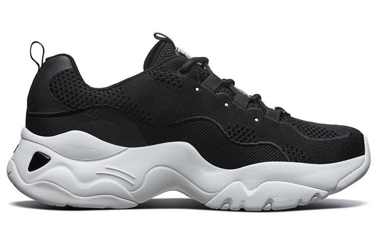 Skechers D'Lites 3.0 Low-Top Running Shoes Black 666102-BLK