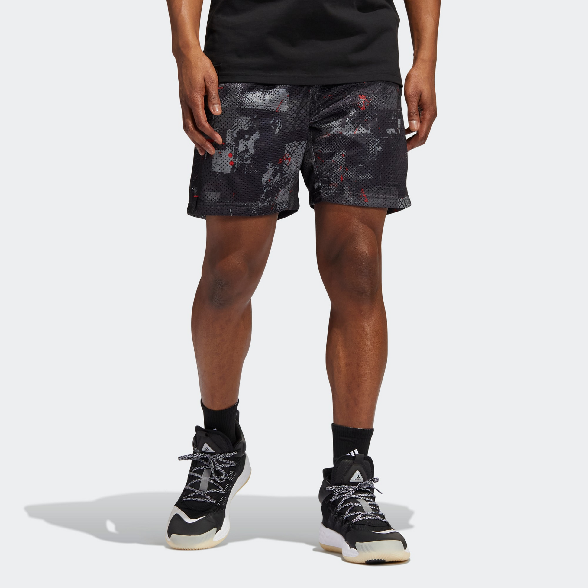 adidas Dame DOLLA Shorts Asia Sizing 'Multicolor' HE6373