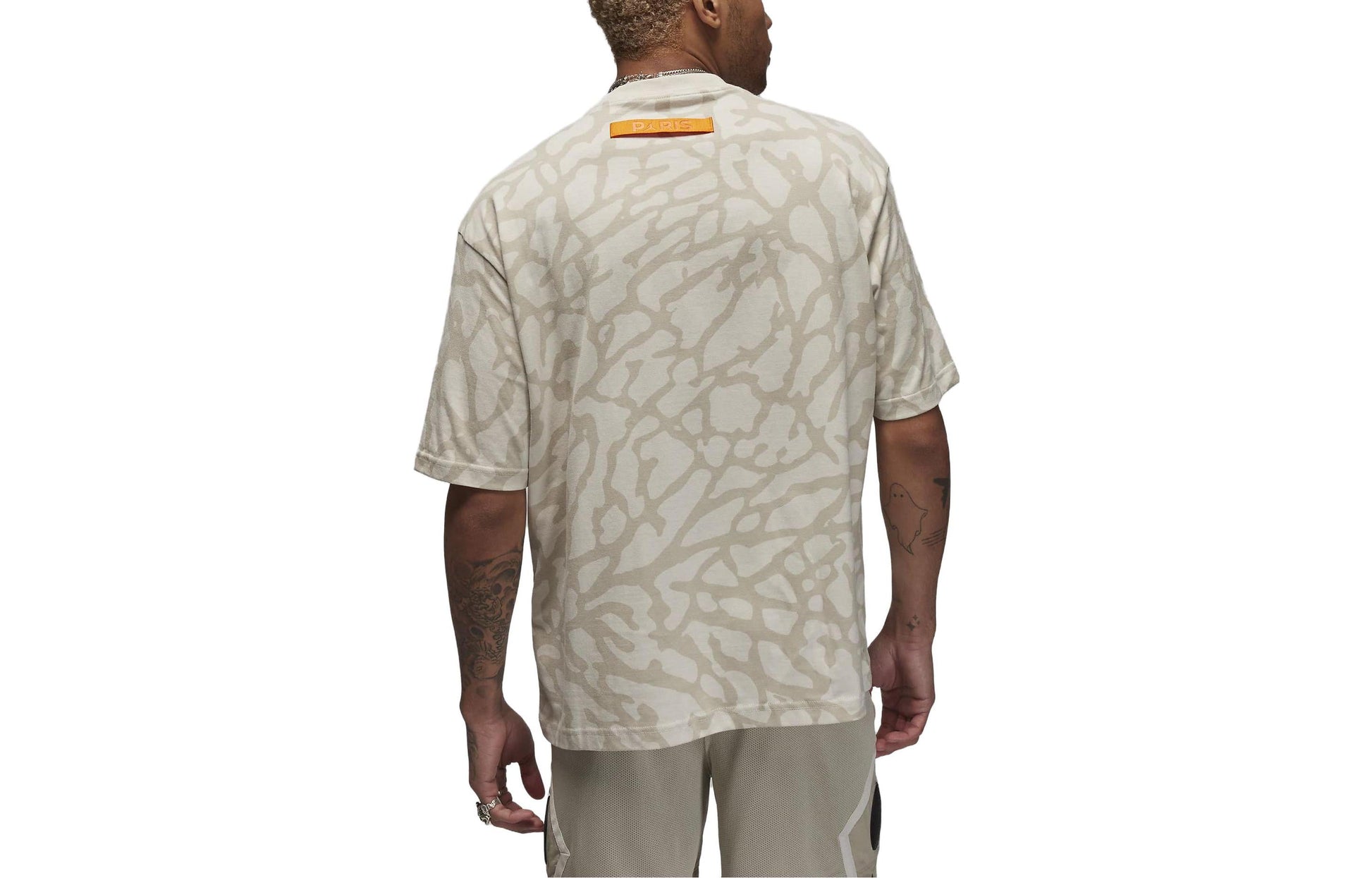 Air Jordan x Paris Saint-Germain Graphic T-Shirt 'Light Bone' DZ2911-072