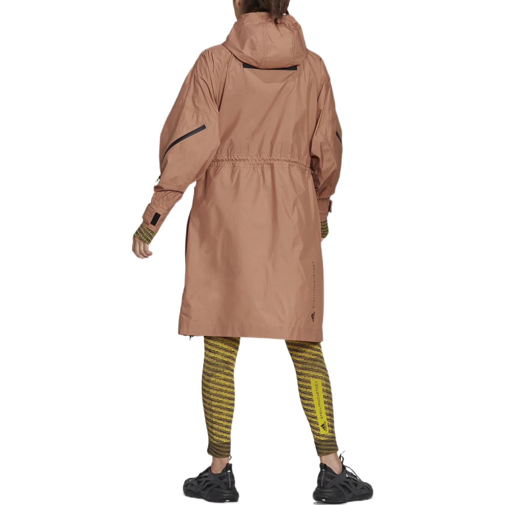 (WMNS) adidas By Stella McCartney Transition Jacket Asia Sizing 'Tan' HI6088