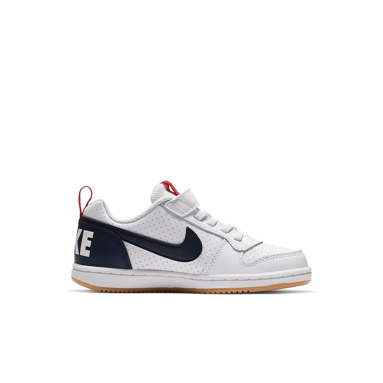 (PS) Nike Court Borough Low 'White Red Blue' 870025-105