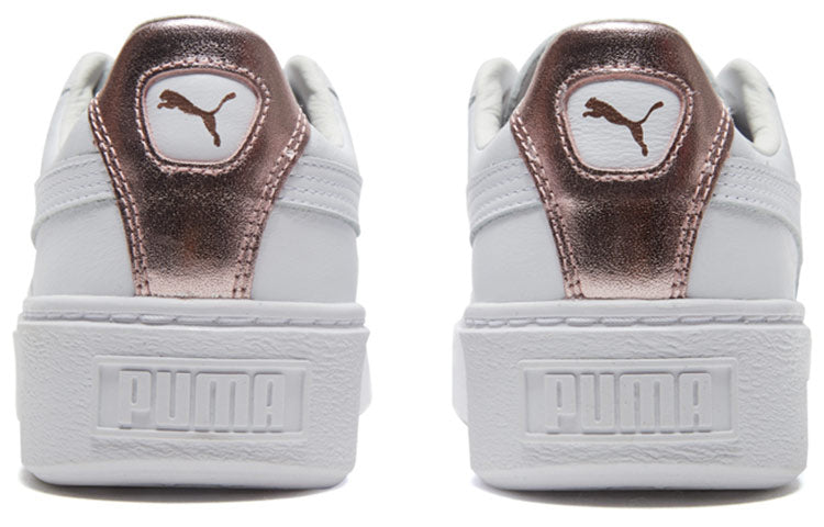 (WMNS) PUMA BASKET PLATFORM RGH Rose Gold 369631-02