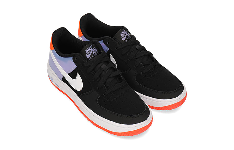 (GS) Nike Air Force 1 'Purple Black Orange' 314219-020