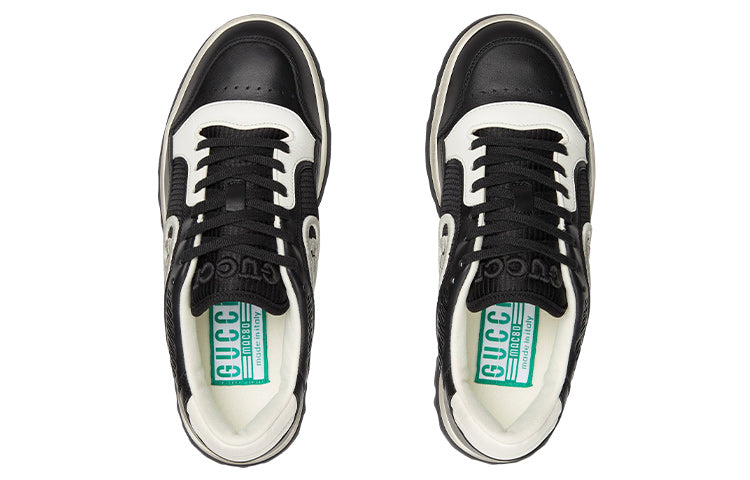 (WMNS) Gucci MAC80 Sneakers 'Black White' 756815-AAB79-1051