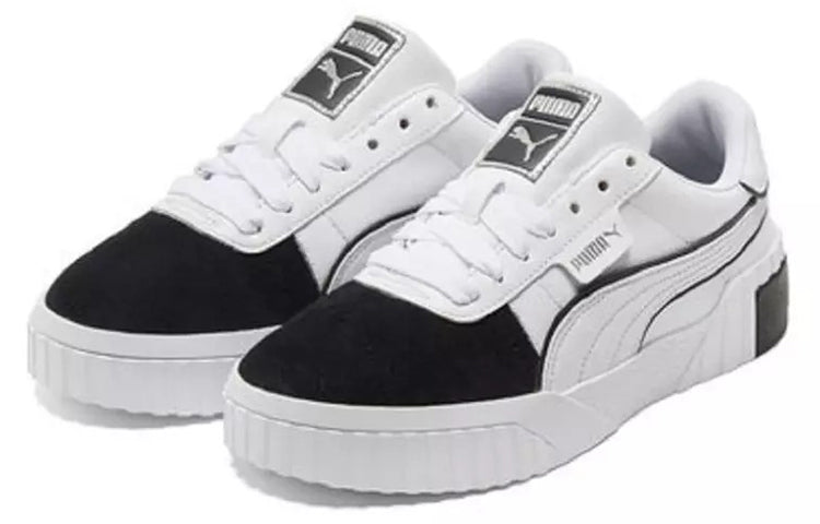 (WMNS) PUMA Cali Skate shoes 'White Black' 375008-01
