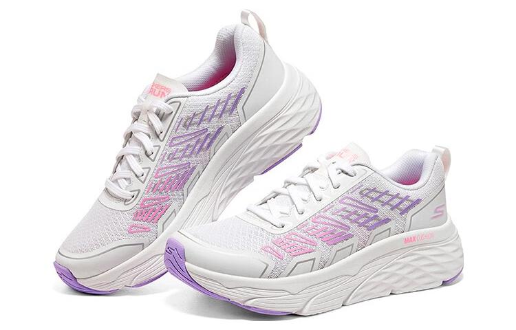 (WMNS) Skechers Max Cushioning Elite 'White Purple' 128574-WMLT