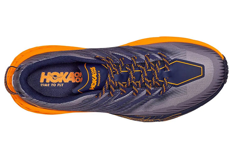 HOKA ONE ONE Speedgoat 4 'Black Iris Marigold' 1106525-BIBM