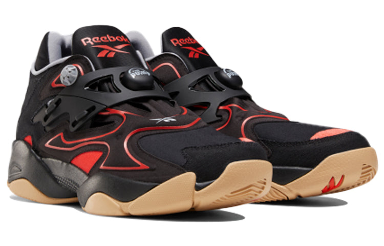 Reebok Pump Court 'Black Instinct Red Gum' FW7821
