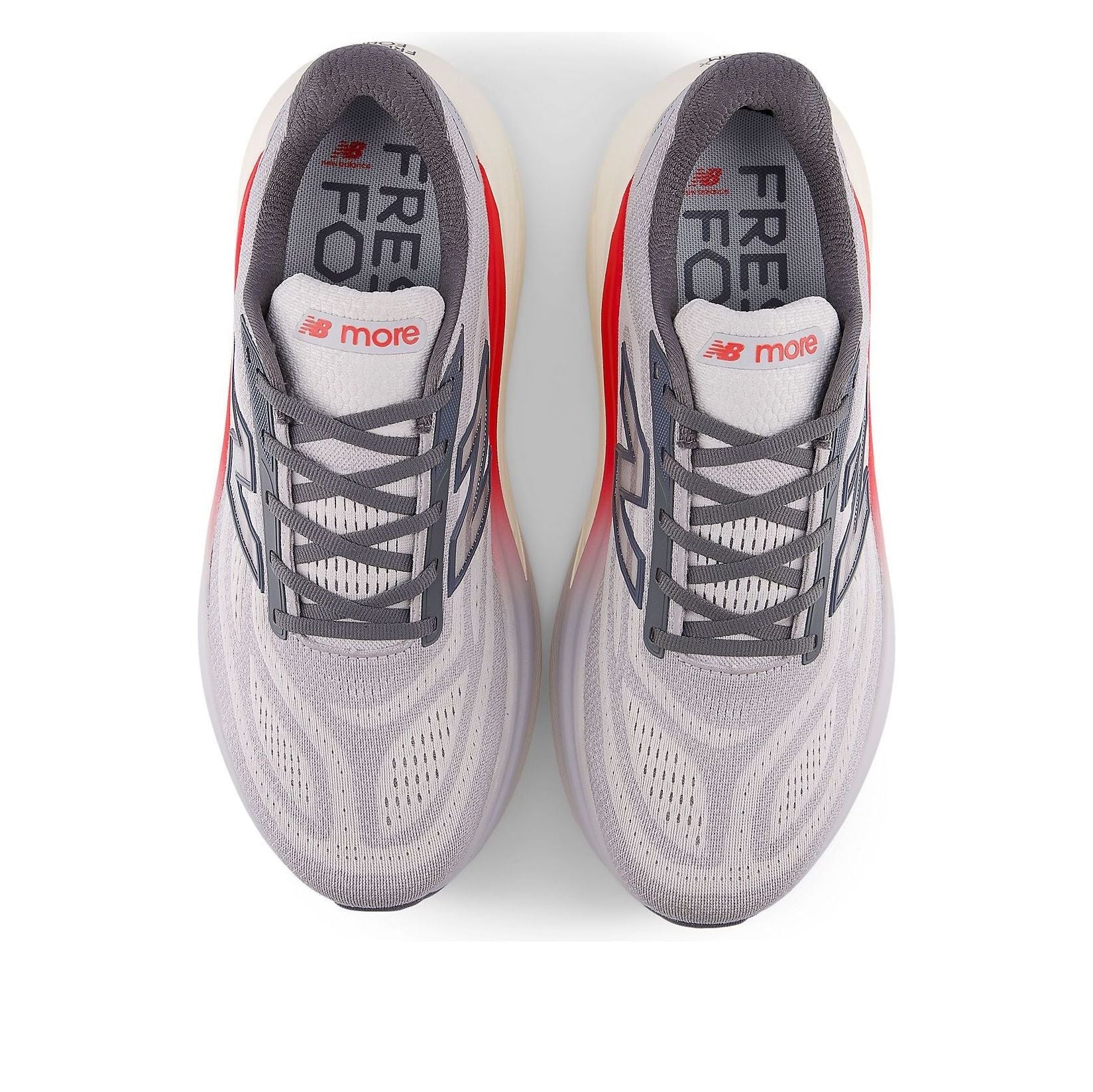 New Balance Fresh Foam X More v6 'Gray Matter True Red' MMORLC6